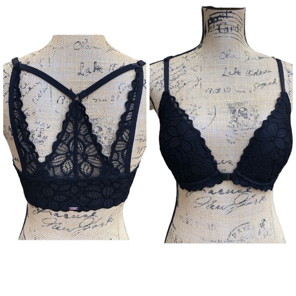 PINK Victoria’s Secret Date Padded Push Up Bra size 32 DD - Picture 2 of 9